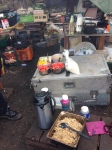 Field kitchen Rising Up camp